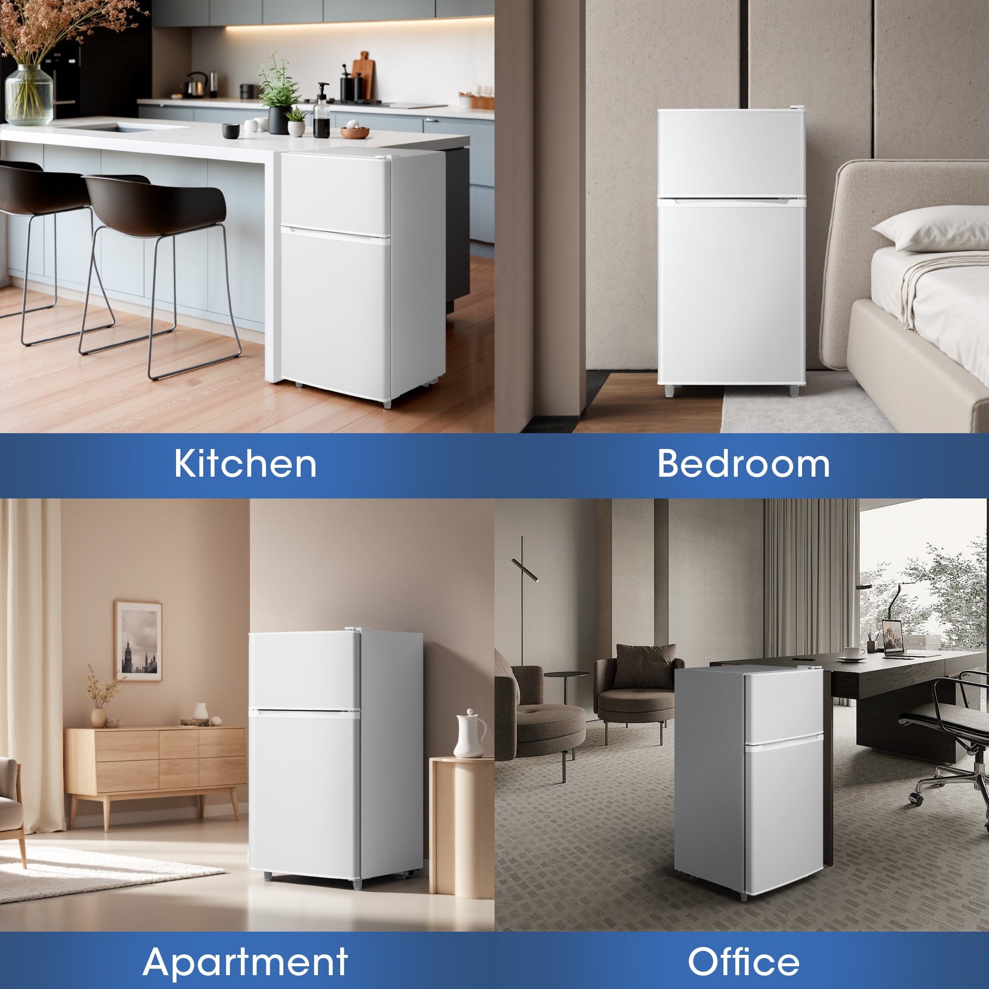 Patiosunny Adjustable Temperature Control Refrigerator, 40.79 lb