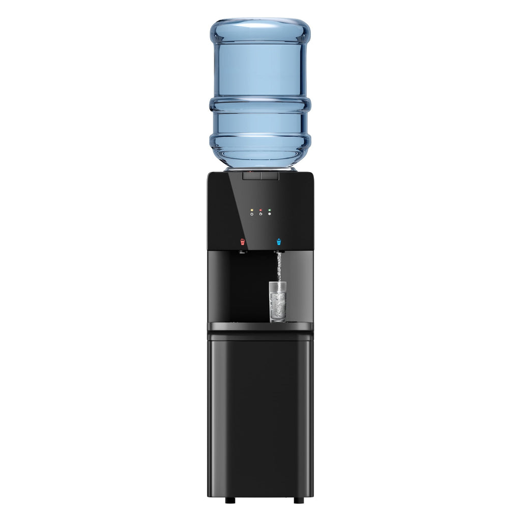 Patiosunny 3/5 gal Top Loading 3-Temp Water Dispenser, with Energy-Saving Mode, Ideal for Offices/Home/Gym