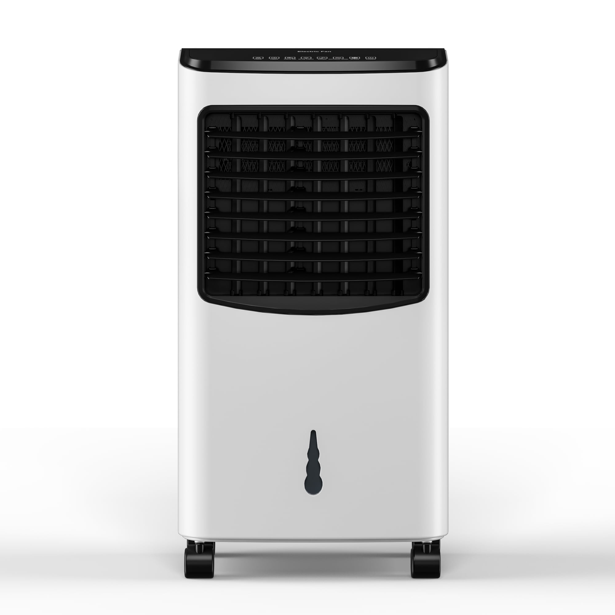 Portable Evaporative Swamp Cooler, 70W Energy Efficient, 3 Wind Modes, 12H Timer, Universal Casters, Remote Control, Quiet Air Cooler for Bedroom Office Dorm