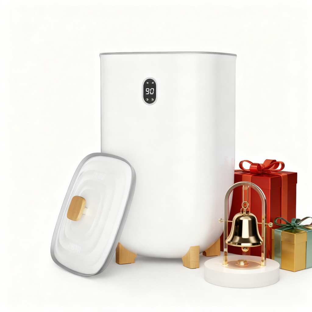 Patiosunny 40 Large Capacity Smart Towel Warmer & Dryer Cabinet, 20/30/60/90Min Modes, Heating and Drying Functions, Anti-scald Safety Lock, Suitable for Bathrooms and Bedrooms(White)